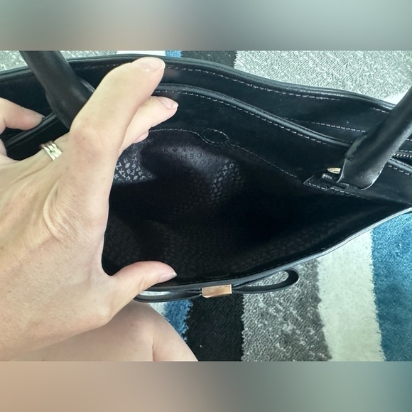 Kate‎ Spade Holly Street Ashton Black Leather Bow Detail Satchel Handbag - Picture 6 of 9